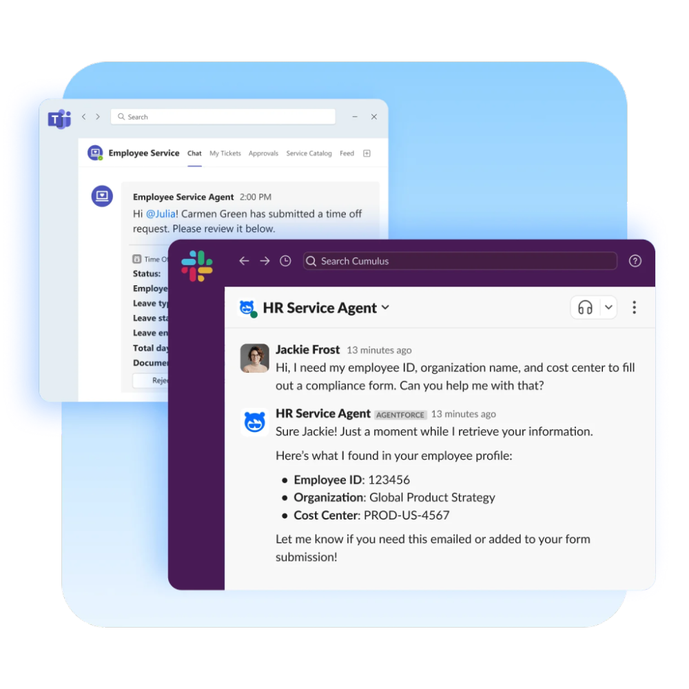 Agentforce Voice integration with Service Cloud